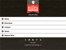 Tablet Screenshot of nationalexemplar.com